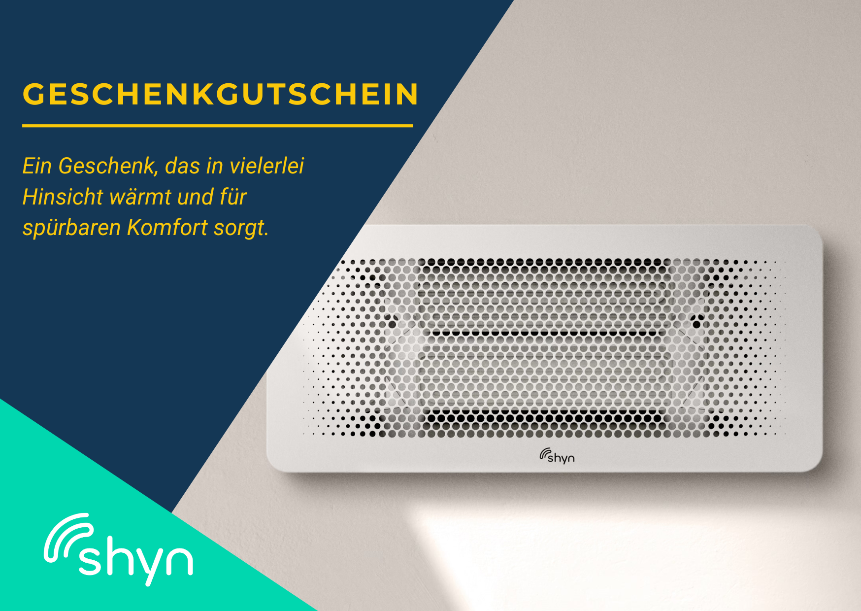 Behaglichkeit verschenken - Der Shyn Shop Gutschein